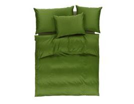Nackenkissen-Uni-Satin-Moos