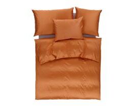 Nackenkissen-Uni-Satin-Karamel