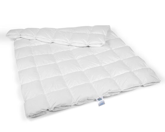 Duvet 2-Saison – Schweizer Weidegans, 90% Daunen