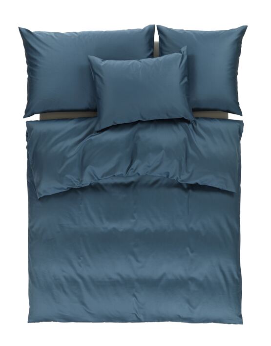 Nackenkissen-Uni-Satin-Petrol