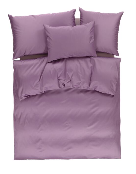 Nackenkissen-Uni-Satin-Mauve