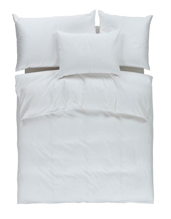 Nackenkissen-Uni-Satin-Weiss