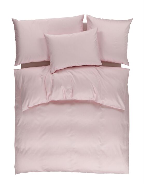 Satin uni rose pâle