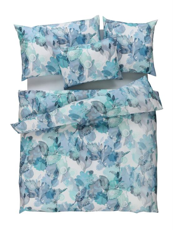 Duvet - Kissenbezug - Lara blau